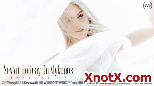 SexArt Holiday On Mykonos: Part 1 / Alexis Crystal, Melody Petite, Nancy A / 26-09-2019 [HD/720p/MP4/691 MB] by XnotX