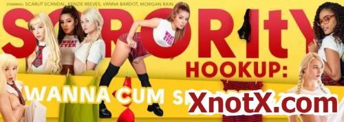 Sorority Hookup: Wanna Cum Shopping? / Kenzie Reeves, Morgan Rain, Scarlit Scandal, Vanna Bardot / 30-11-2019 [3D/UltraHD 2K/2048p/MP4/5.54 GB] by XnotX