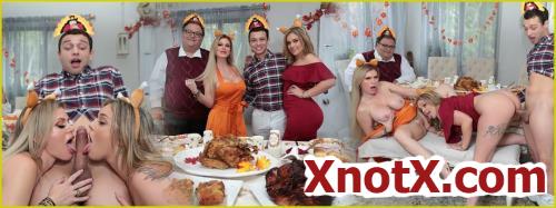 Casca Akashova, Kali Roses / Cuckold Family Thanksgiving (FullHD/1080p) 21-12-2020