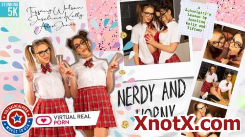 Nerdy and horny / Joseline Kelly, Tiffany Watson / 28-11-2019 [3D/FullHD/1080p/MP4/4.58 GB] by XnotX