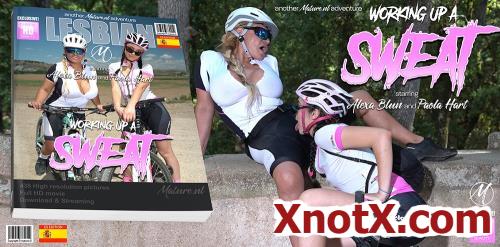 These old and young lesbians get wet and wild during a bike ride / Alexa Blun (50), Paola Hard (EU) (19) / 01-12-2019 [FullHD/1080p/MP4/1.40 GB] by XnotX