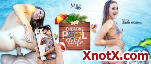 Cheating Pool Wife / Sadie Holmes / 17-12-2019 [3D/UltraHD 2K/1920p/MP4/6.48 GB] by XnotX