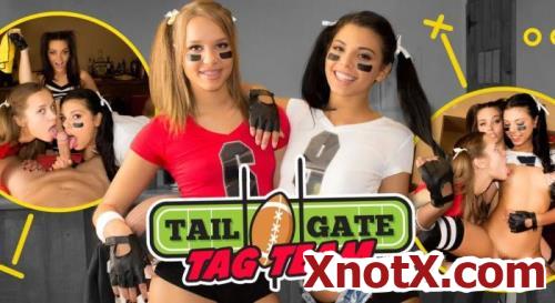 Tailgate Tag Team / Gina Valentina, Kimber Woods, Liza Rowe / 29-12-2019 [3D/UltraHD 2K/1600p/MP4/10.7 GB] by XnotX