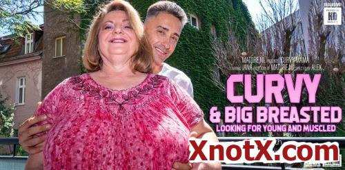 Jana (59) / Curvy big breasted Jana loves younger muscled men (FullHD/1080p) 31-12-2020
