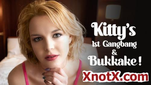 Kitty's 1st Gangbang & Bukkake / Kitty / 23-03-2021 [FullHD/1080p/MP4/1.98 GB] by XnotX