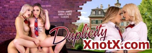 Duplicity / Anna Claire Clouds, Kenna James / 14-09-2021 [3D/UltraHD 2K/1920p/MP4/8.62 GB] by XnotX