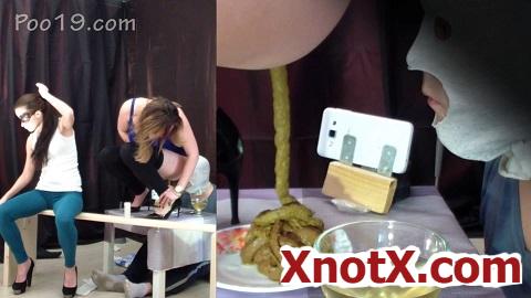 2 mistresses cooked a delicious shit breakfast for a slave / MilanaSmelly / 06-01-2022 [HD/720p/MP4/652 MB] by XnotX