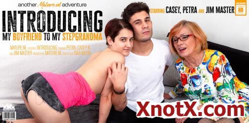 A steamy threesome with a granny and a hot young couple / Casey N (18), Jim Master (20), Petra (73) / 02-03-2022 [FullHD/1080p/MP4/1.93 GB] by XnotX