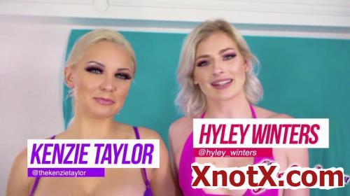 Threesome / Kenzie Taylor, Hyley Winters / 15-12-2022 [HD/720p/MP4/790 MB] by XnotX