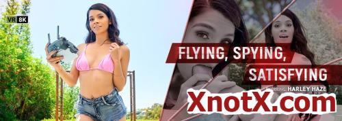 Flying, Spying, Satisfying / Harley Haze / 06-05-2023 [3D/UltraHD 4K/3072p/MP4/7.36 GB] by XnotX