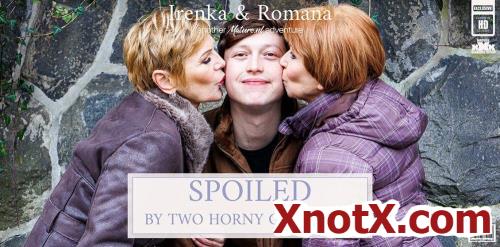 Grandmas Irenka and Romana seduce a toyboy in a hard fucking threesome / Irenka (63), Lenny Yankee (26), Romana (72) / 27-05-2023 [FullHD/1080p/MP4/1.75 GB] by XnotX