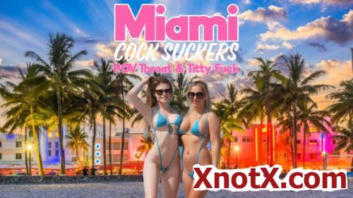 Miami Cock Suckers / Kylie Taylor, ChloeWildd / 09-05-2024 [FullHD/1080p/MP4/942 MB] by XnotX